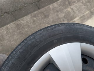 ブリヂストン TURANZA 215/60R16 95H アルミホイール付 4本